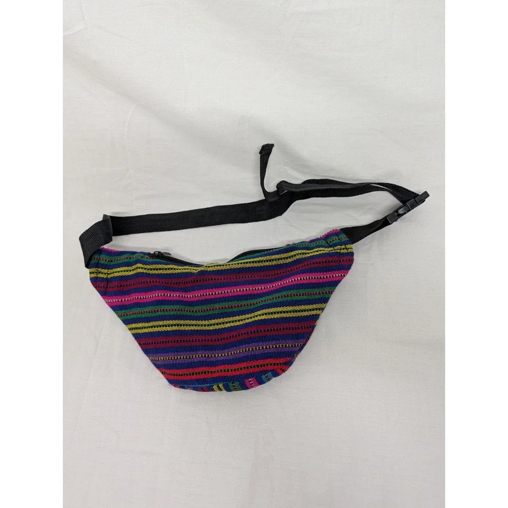 Guatemalan Fanny Packs Hipster Boho Unisex Colorful